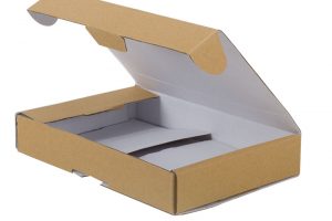 坑纸板移动电源纸盒 飞机盒 无需粘胶方便折叠 黄色白色搭配 不含内卡