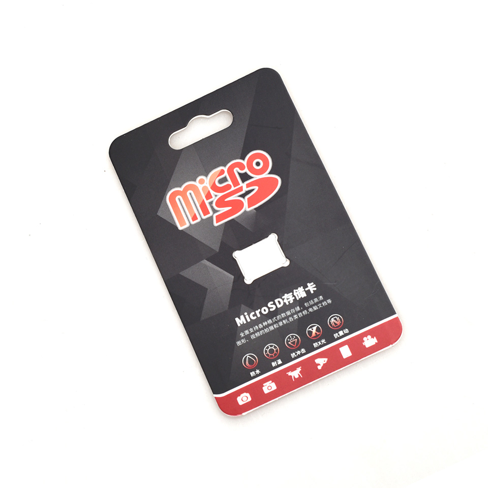 MicroSD吸塑彩卡