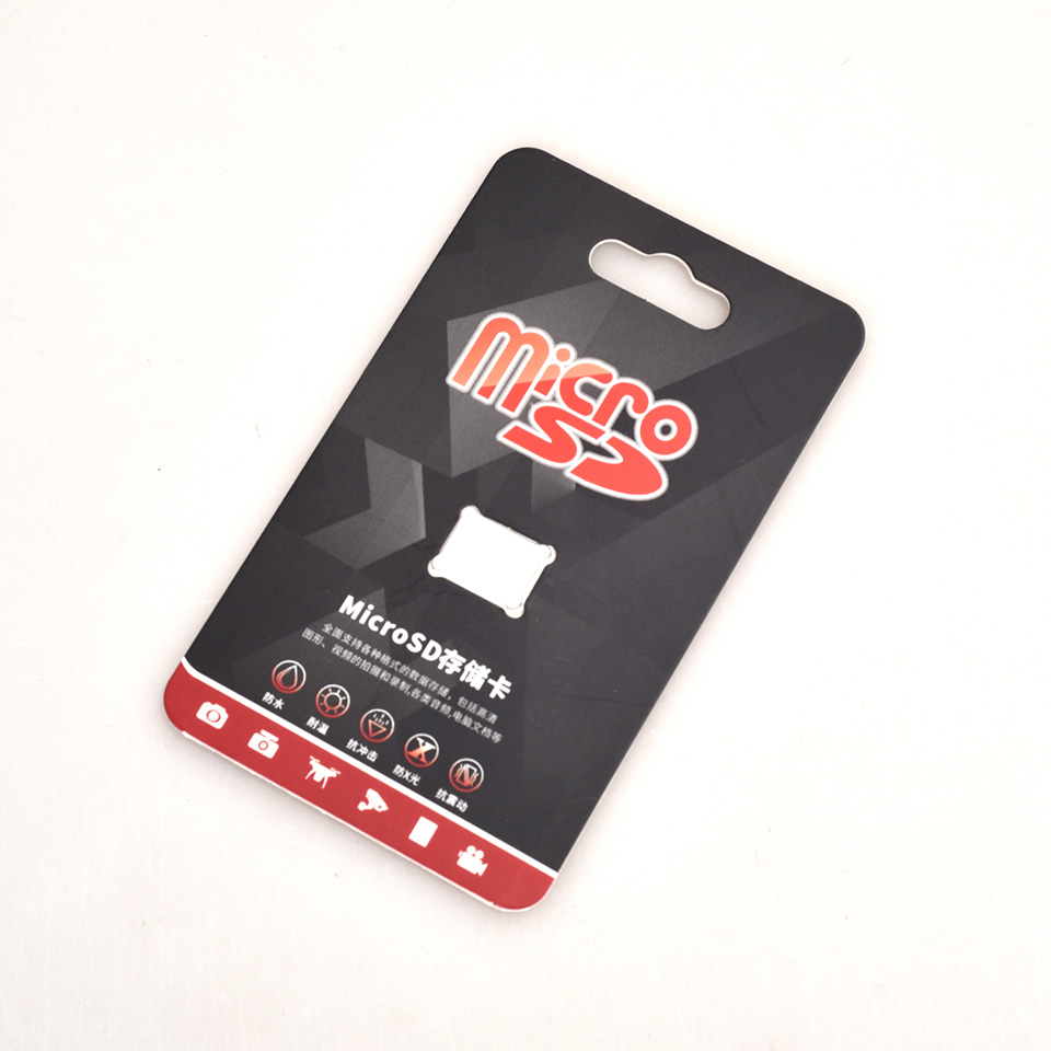 MicroSD吸塑彩卡