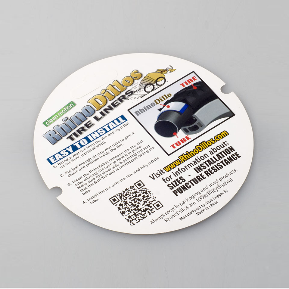 自行车配件彩卡+吸塑包装