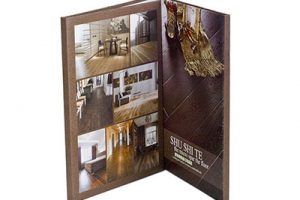 建筑装修材料样册 微晶石地板样品册